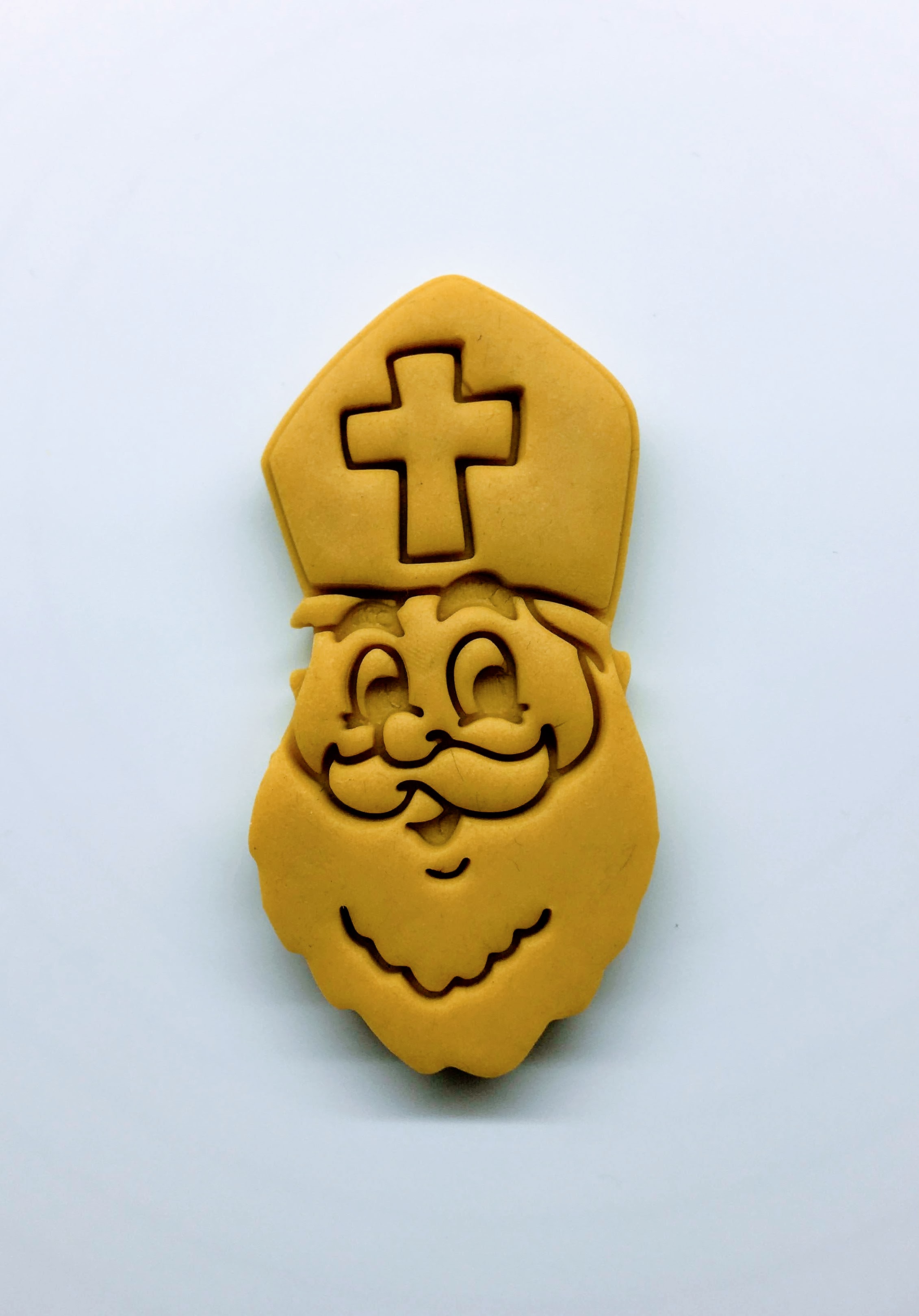 Mikulášské tváře #1 (Mikuláš, čert, anděl) vykrajovátko