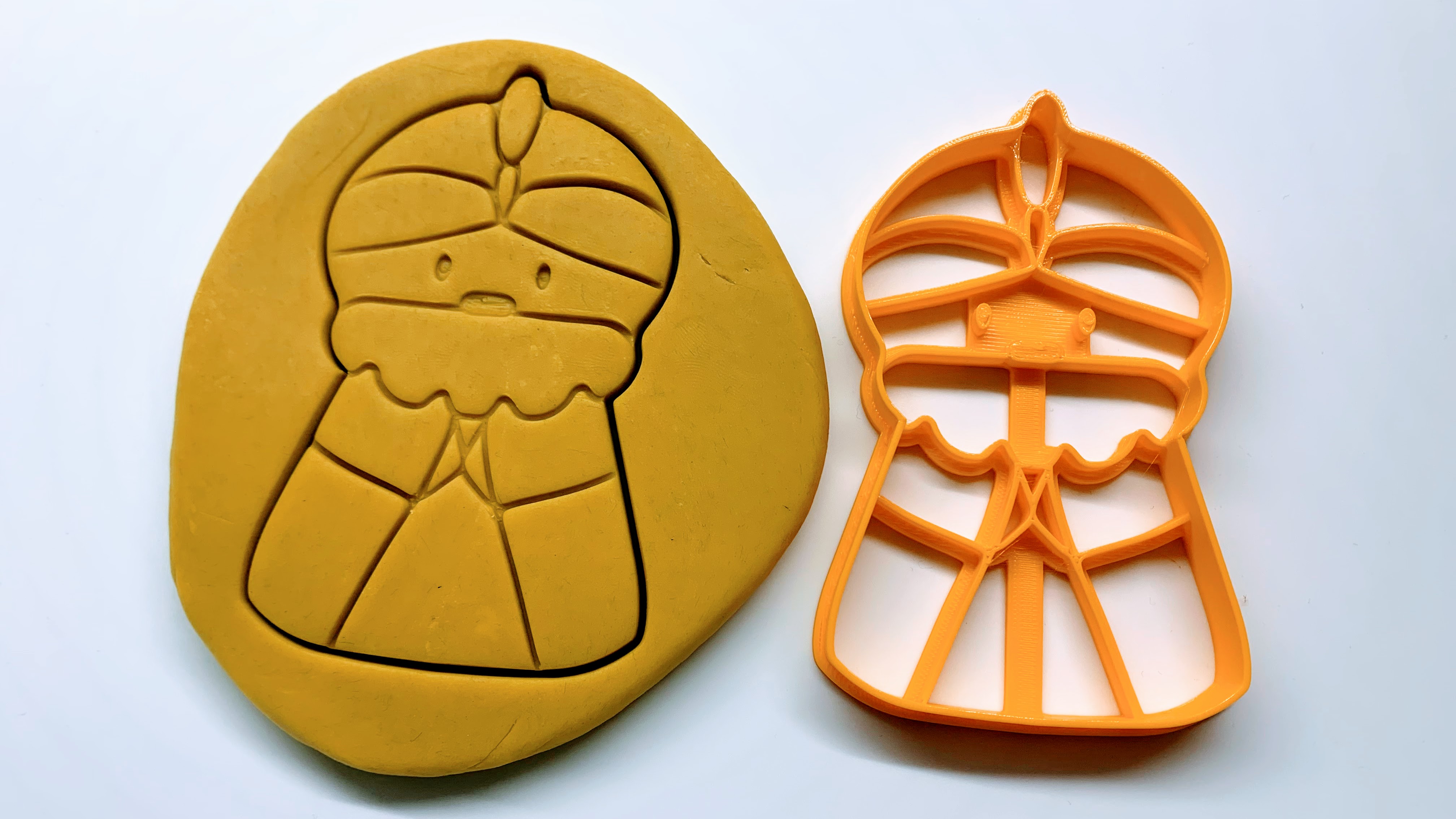 TŘI KRÁLOVÉ - KAŠPAR, MELICHAR, BALTAZAR vánoční vykrajovátka - SET 3ks