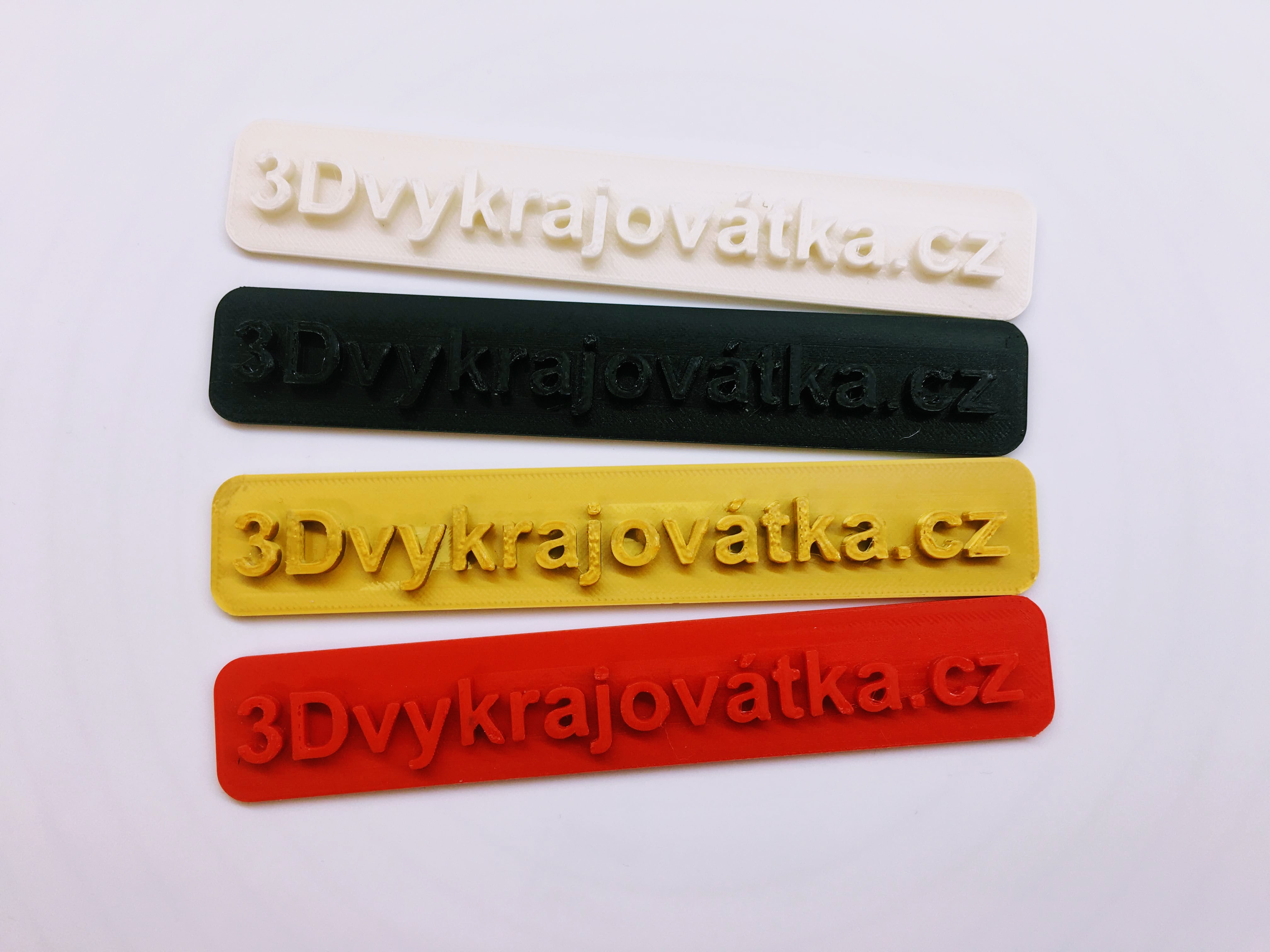 Zápich - LOVE#1 (bílá, černá, červená, zlatá)