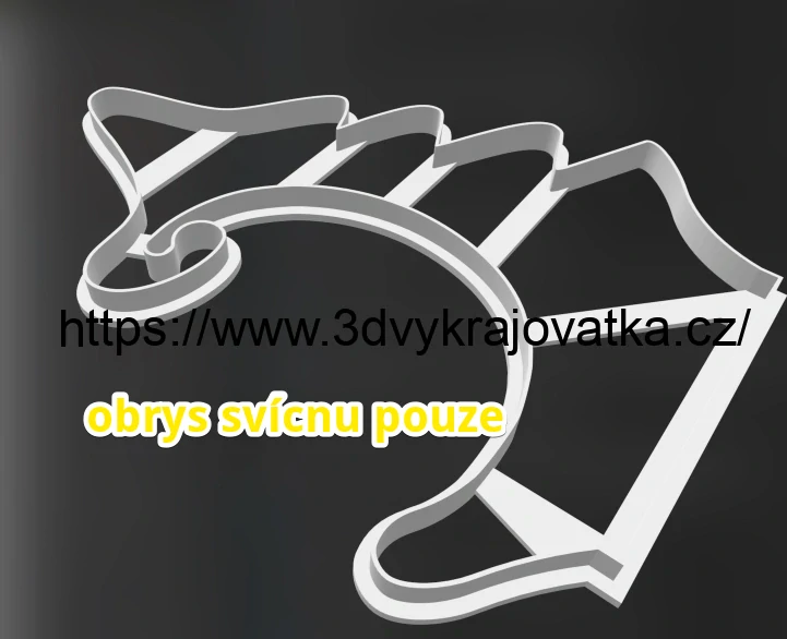 Adventní svícen #08 (se zavěšením baňky)