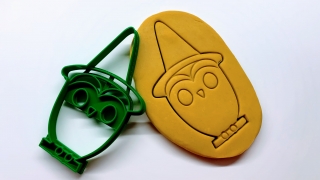 Halloween #060 - Zvířátko/Sova #2 vykrajovátko