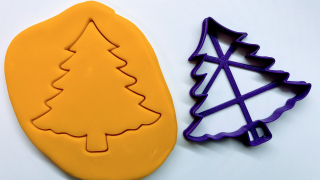 Vánoční stromek #6 vykrajovátko